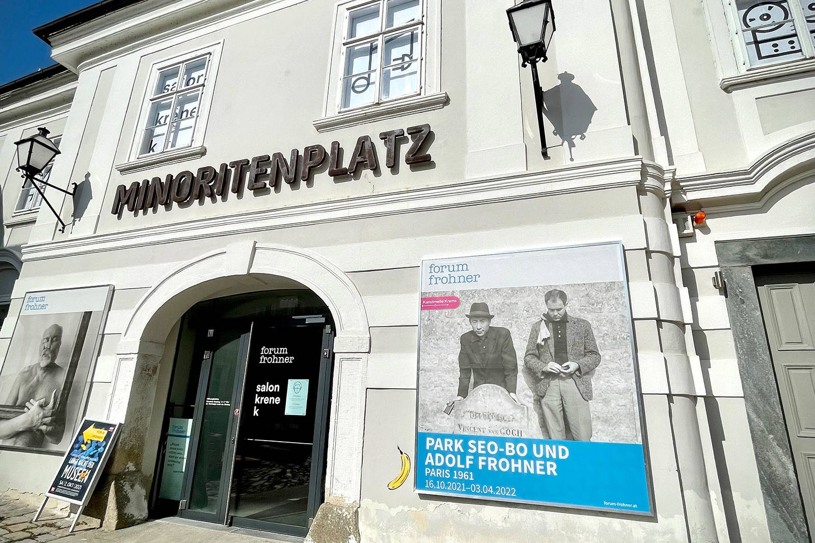 Werbetechnik Wien bedruckter Banner